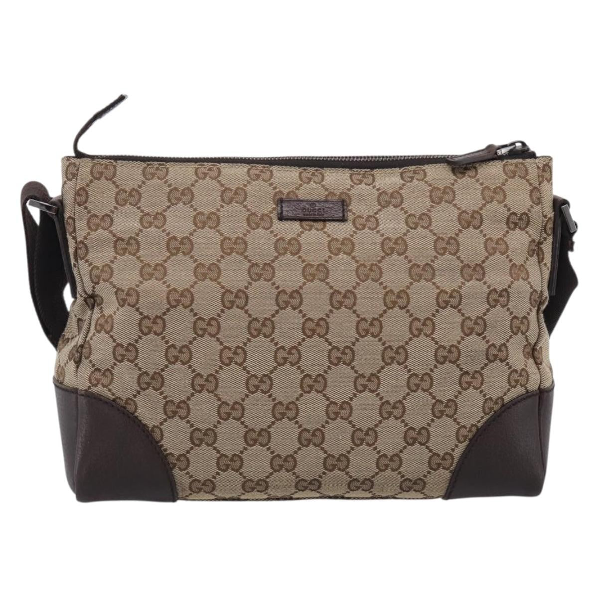 Gucci Joy Messenger Gg Canvas Brown