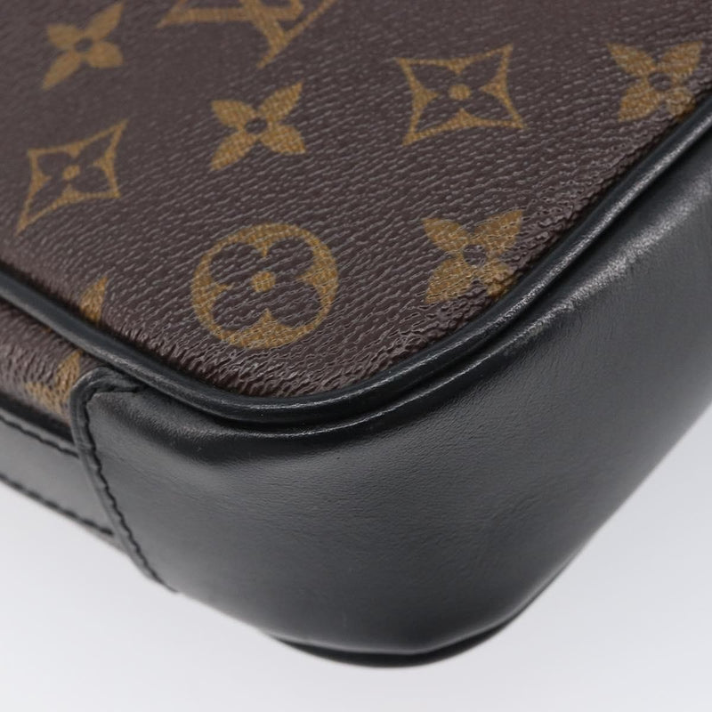 Louis Vuitton Bass Messenger Macassar Monogram Canvas Brown