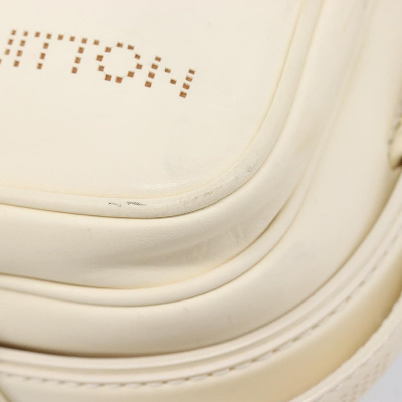 Louis Vuitton Bequia Trotter Messenger Nomade Leather White
