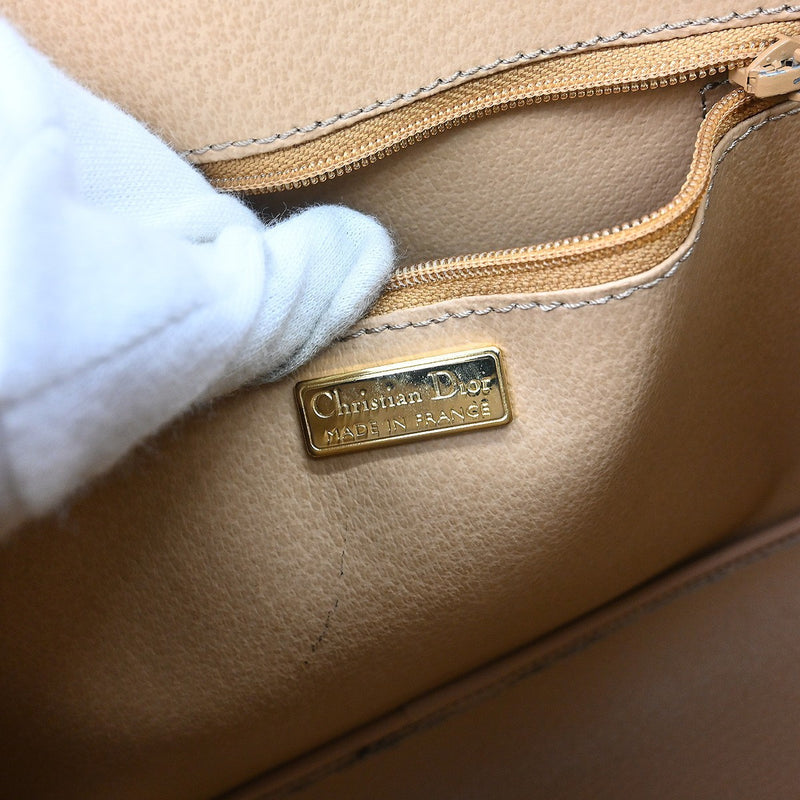 Christian Dior Vintage Canvas Black Pvc Bag