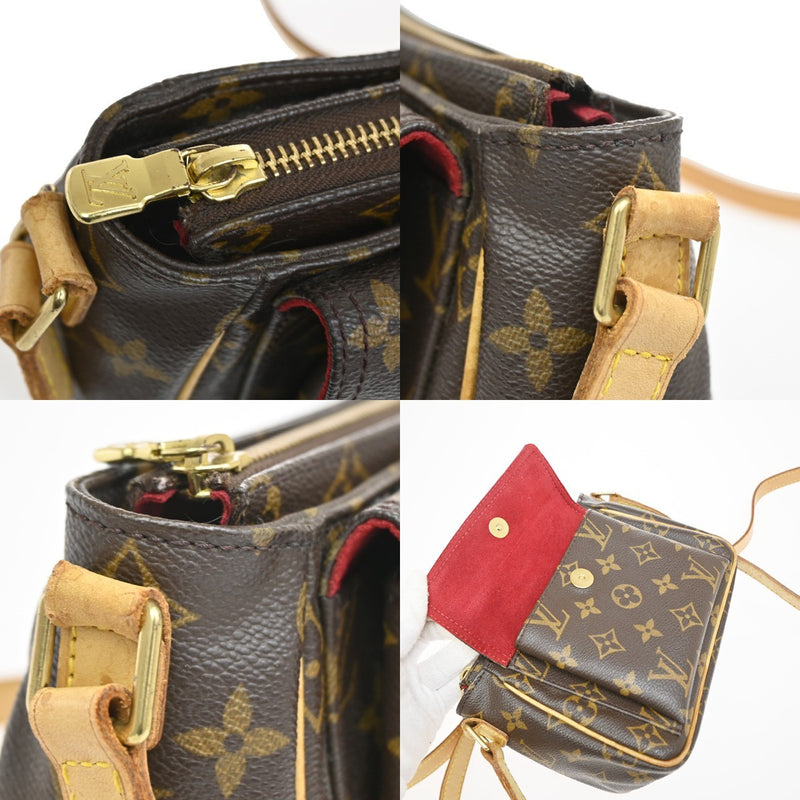 Louis Vuitton Viva Cite Monogram Canvas Brown Leather Bag