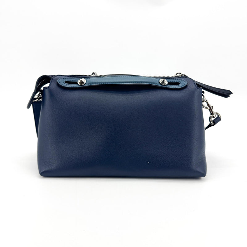 Fendi Selleria By The Way Satchel Leather White Calfskin
