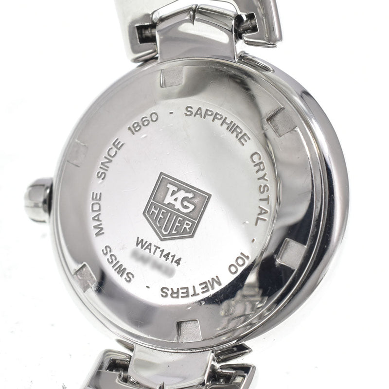 Tag Heuer Link Quartz Stainless Steel With Diamond Bezel And Markers Watches
