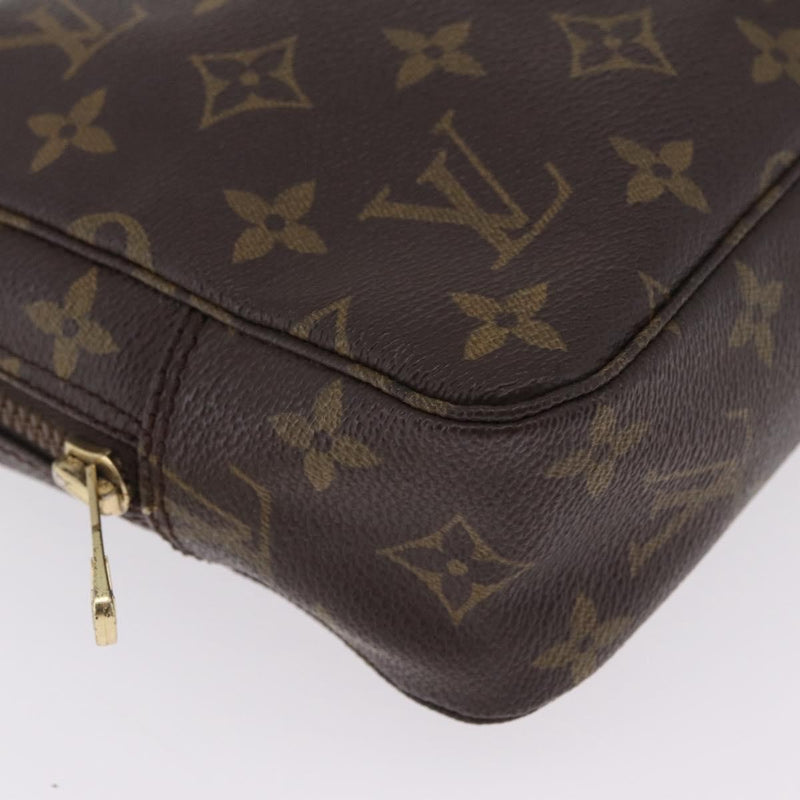 Louis Vuitton Trousse Toilette Monogram Canvas Brown Bag
