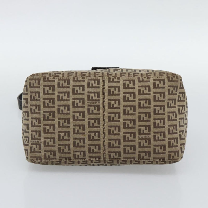 Fendi Mamma Baguette Canvas Beige Bag