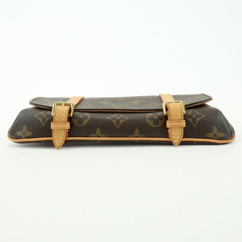 Louis Vuitton Marelle Waist Monogram Canvas Brown Bag