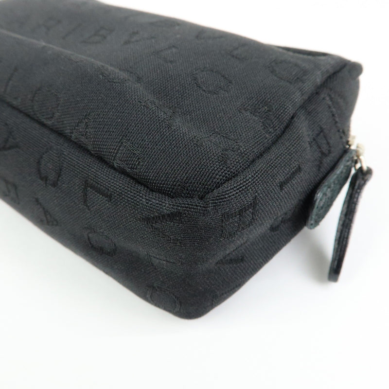 Bvlgari Pouch Canvas Black