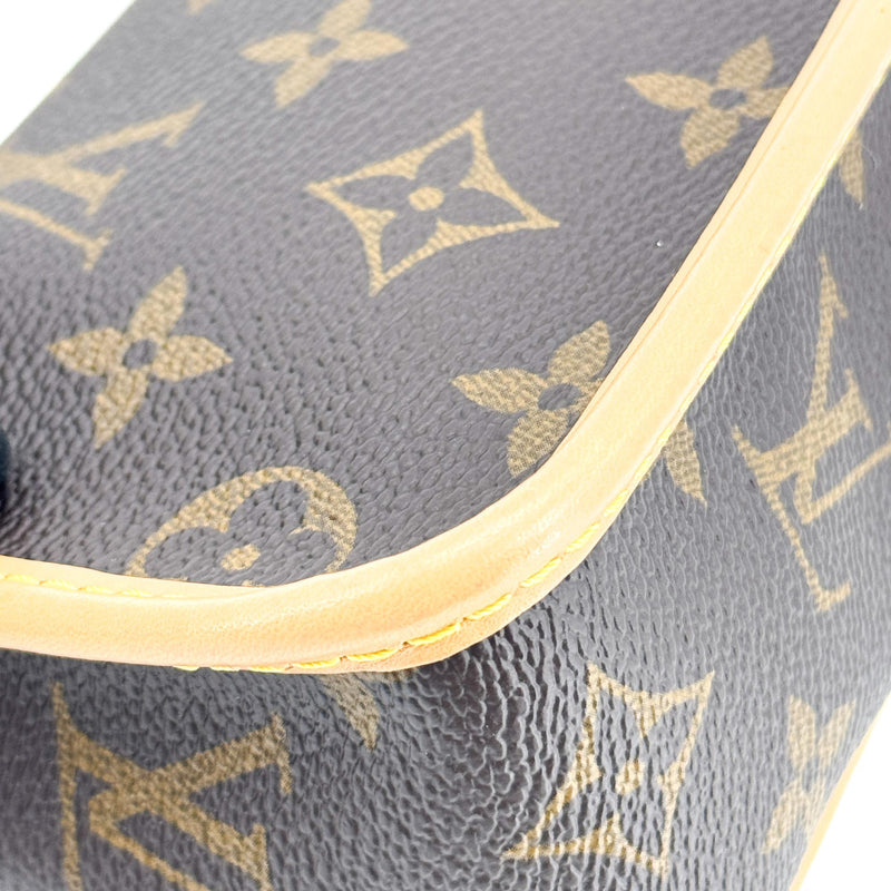 Louis Vuitton Diane Nm Monogram Canvas Brown Bag