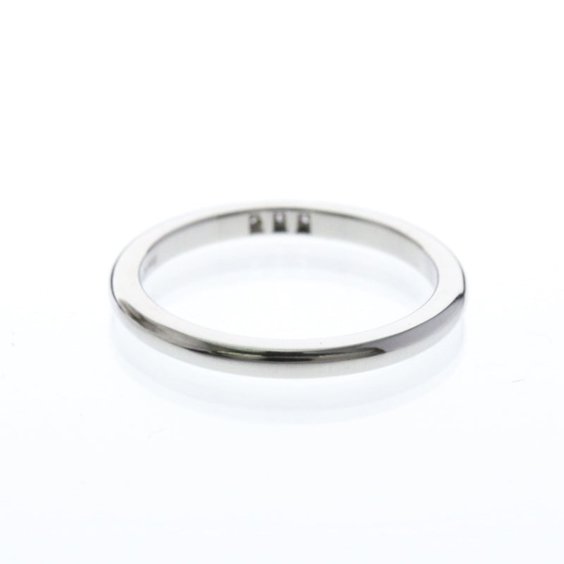 Tiffany & Co. Forever Band Platinum With Diamonds Silver Bijoux