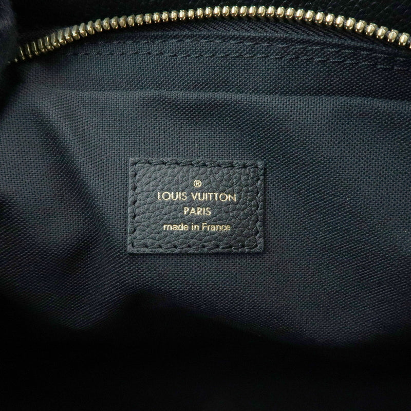 Louis Vuitton Vosges Whipstitch Monogram Empreinte Leather Black Bag