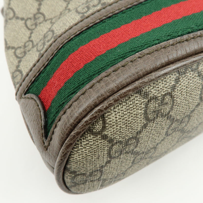 Gucci Ophidia Bucket Gg Coated Canvas Beige Bag