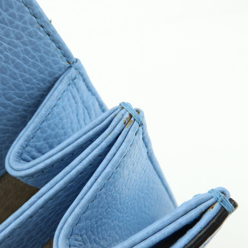 Gucci Interlocking Leather Blue Bag