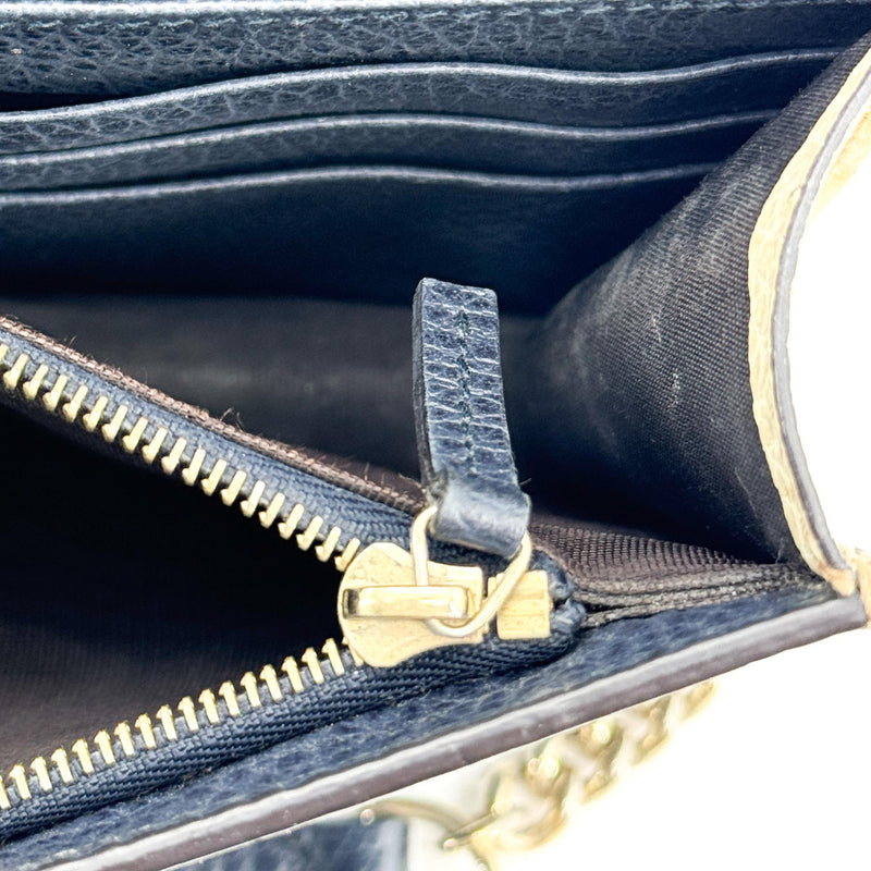 Gucci Soho Wallet On Chain Leather Red Bag