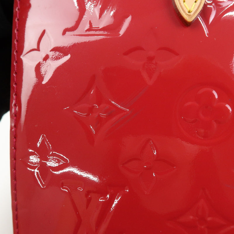 Louis Vuitton Catalina Monogram Vernis Red Patent_leather Bag