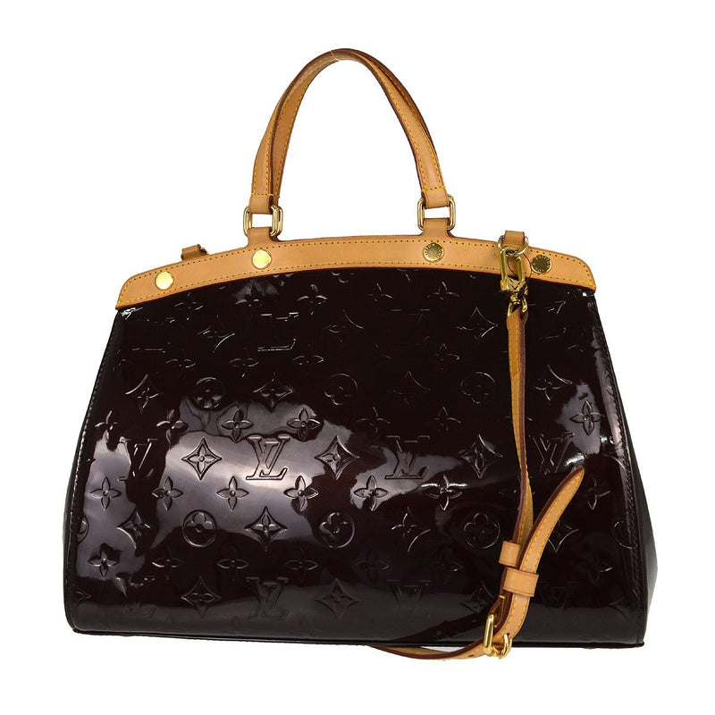 Louis Vuitton Brea Monogram Vernis Purple Patent_leather Bag