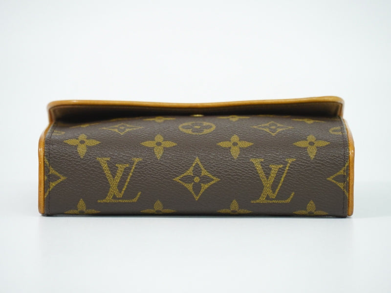 Louis Vuitton Florentine Pochette Canvas Brown Bag