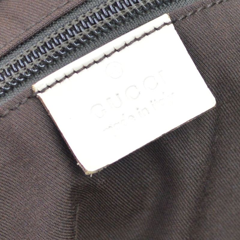 Gucci Belted Gg Canvas With Perforated Leather Beige Bag