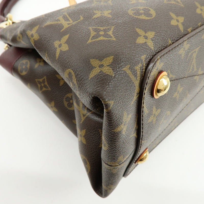 Louis Vuitton Olympe Monogram Canvas Brown Bag