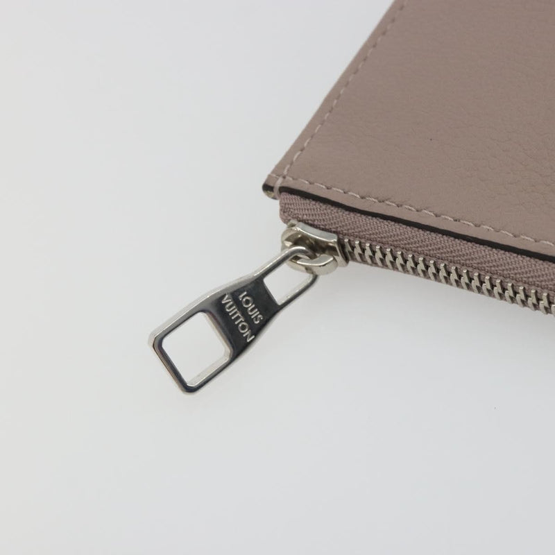 Louis Vuitton Zip Around Pochette Jour Leather Beige Bag