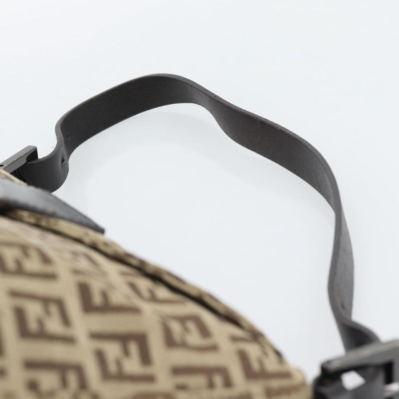 Fendi Mamma Baguette Canvas Beige Bag
