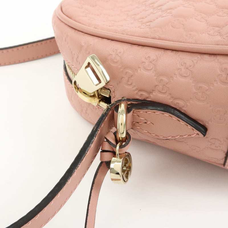 Gucci Bree Disco Microguccissima Leather Pink Bag