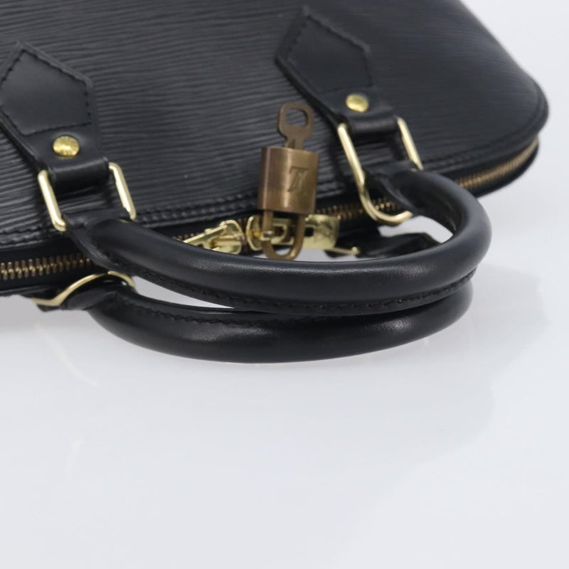 Louis Vuitton Vintage Alma Epi Leather Black Bag