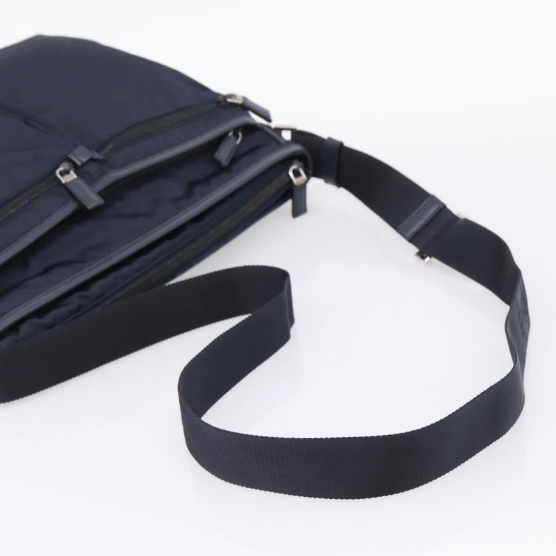 Prada Shoulder Tessuto Navy Nylon Bag