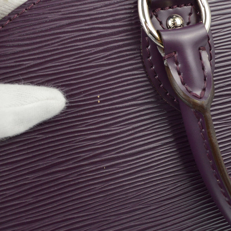 Louis Vuitton Pont Neuf Nm Electric Epi Leather Purple Bag