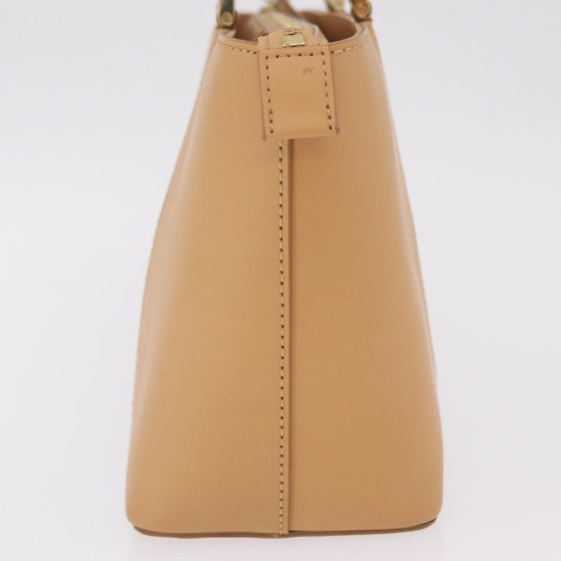 Burberry Handbag Leather Beige Bag