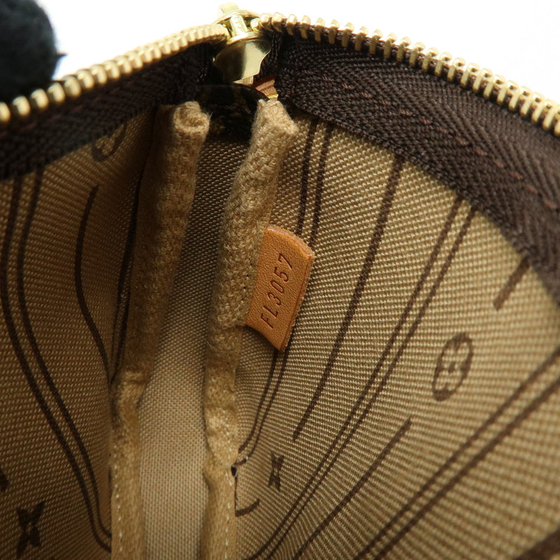 Louis Vuitton Pochette Accessoires Limited Edition Monogram Canvas Brown Bag
