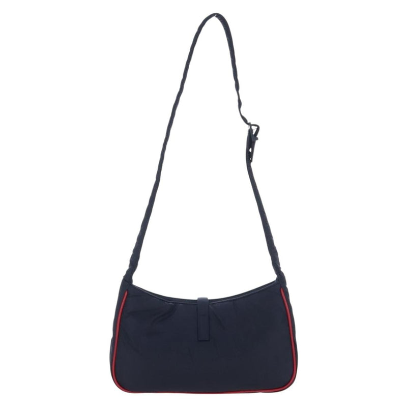 Saint Laurent Le 5 A 7 Hobo Nylon Navy