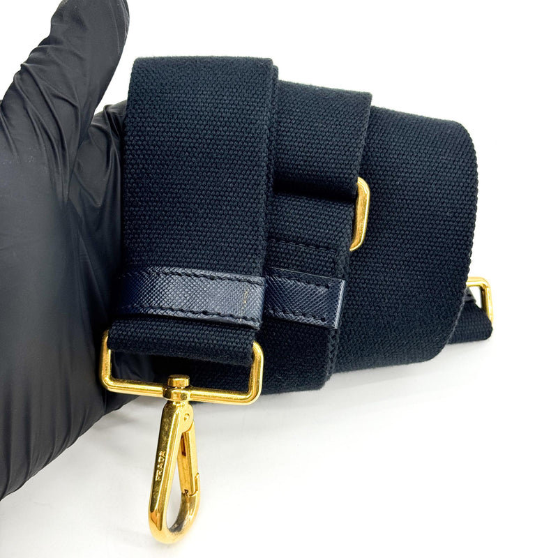Prada Canapa Denim Blue Denim_jeans Bag