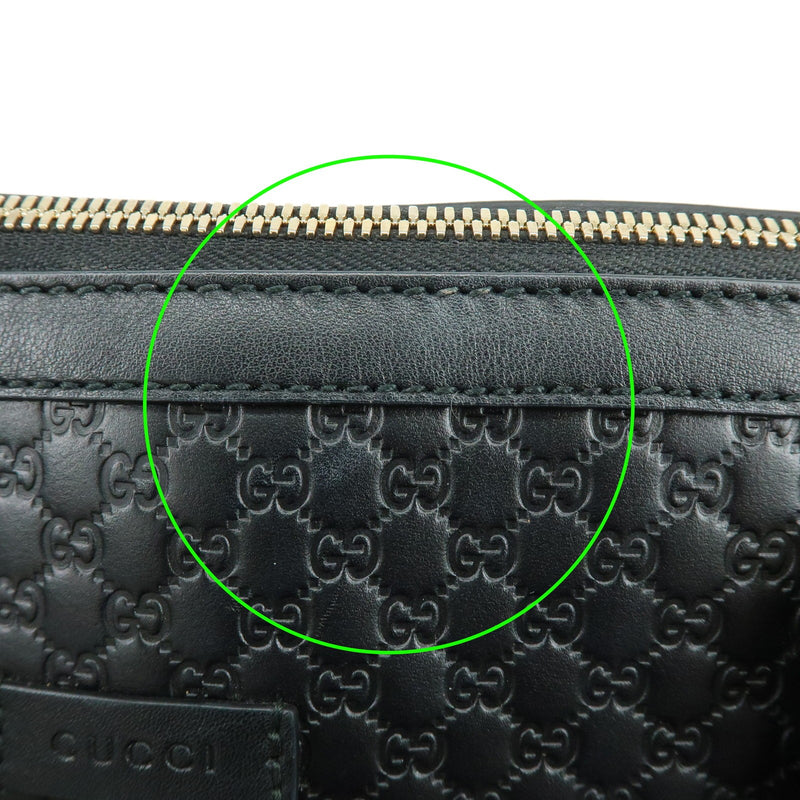 Gucci Guccissima Gg Leather Black Bag