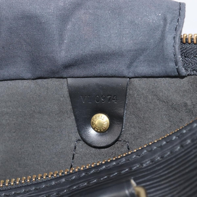 Louis Vuitton Speedy Epi Leather Black Bag