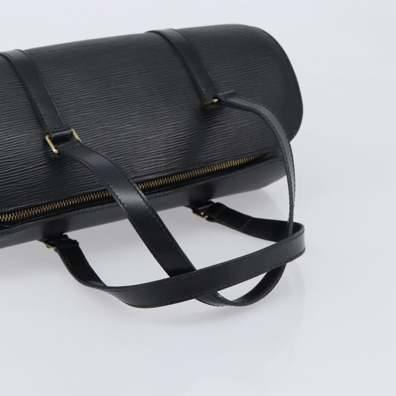 Louis Vuitton Soufflot Epi Leather Black Bag