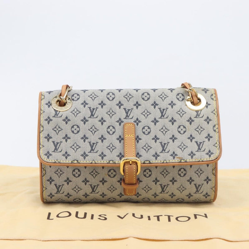 Louis Vuitton Camille Mini Lin Blue Canvas Bag