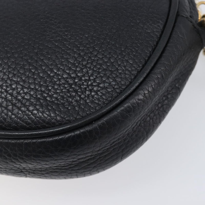 Gucci Soho Chain Leather Black Bag