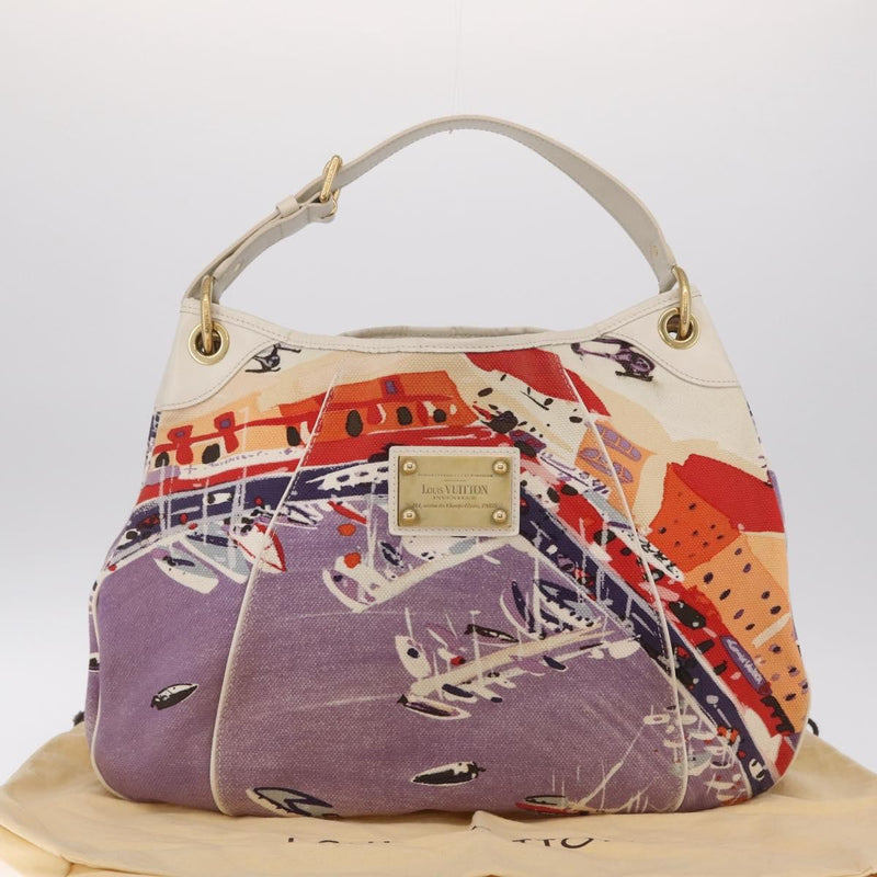 Louis Vuitton Galliera Riviera Cruise Canvas Purple Bag