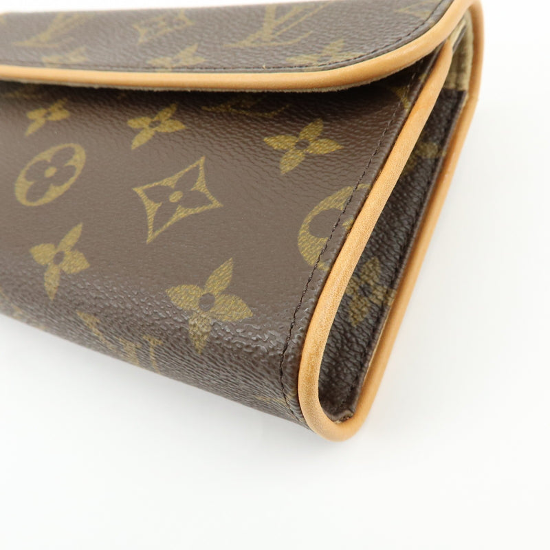 Louis Vuitton Florentine Waist Monogram Canvas Brown Bag