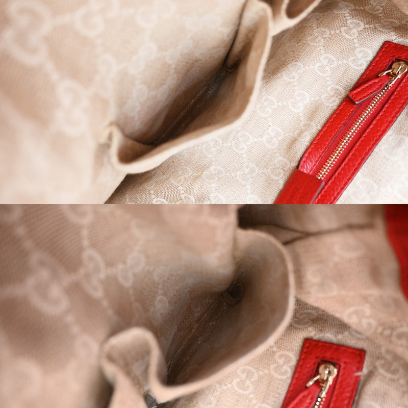 Gucci Diana Bamboo Leather Red Bag