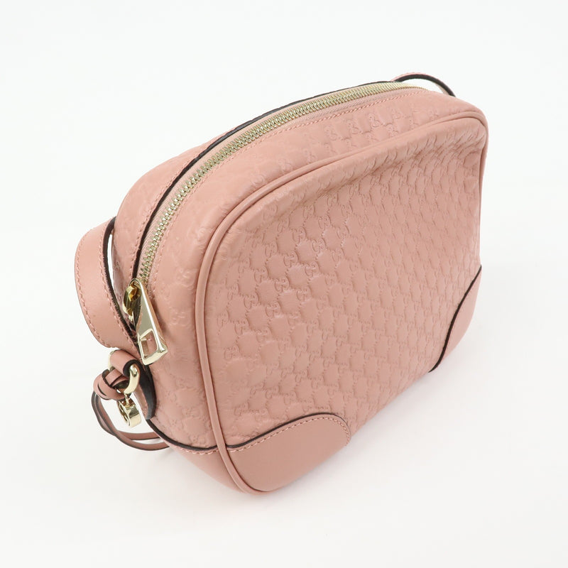 Gucci Bree Disco Microguccissima Leather Pink Bag