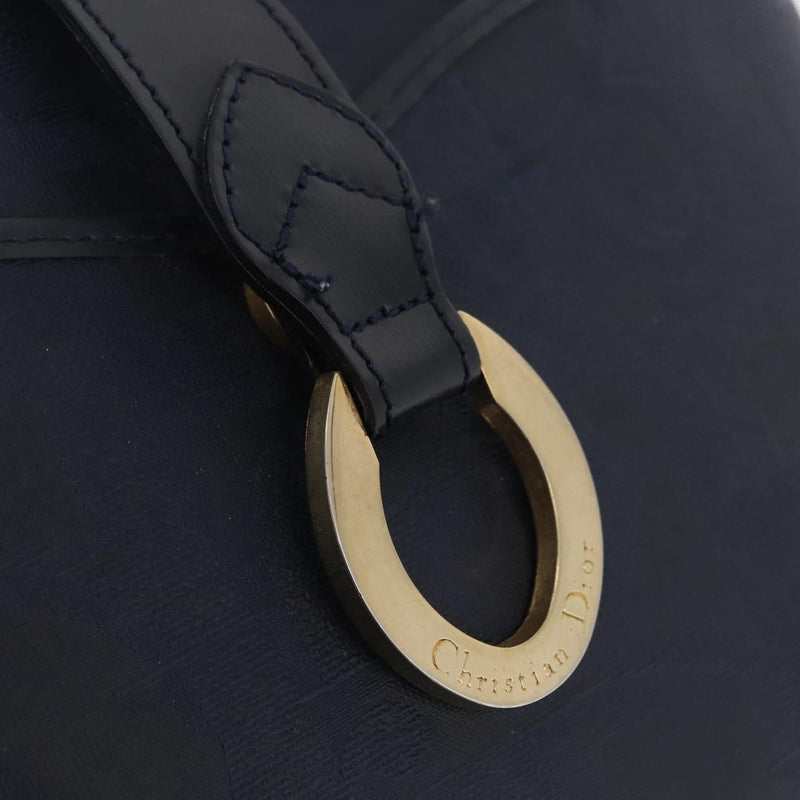 Christian Dior Trotter Canvas Navy Bag