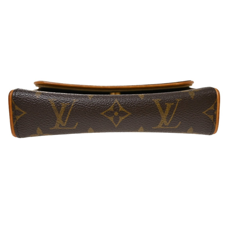 Louis Vuitton Florentine Waist Monogram Canvas Brown Bag