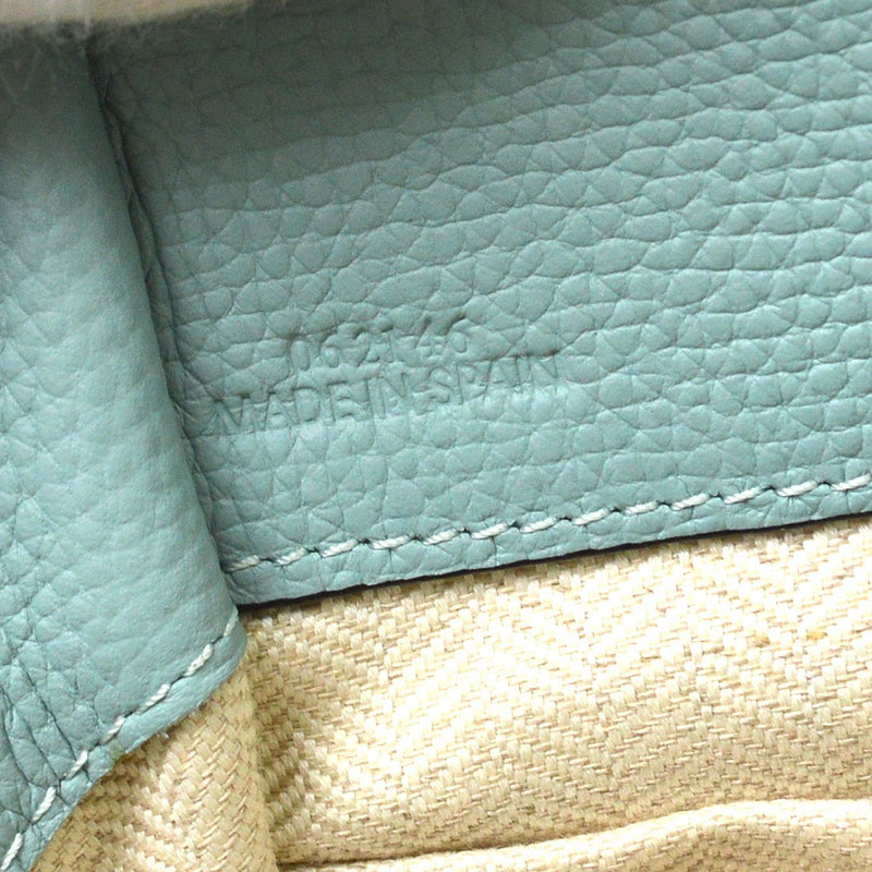 Loewe Hammock Leather Blue Bag