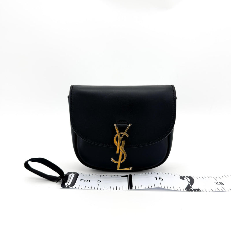 Saint Laurent Kaia Leather Black Bag