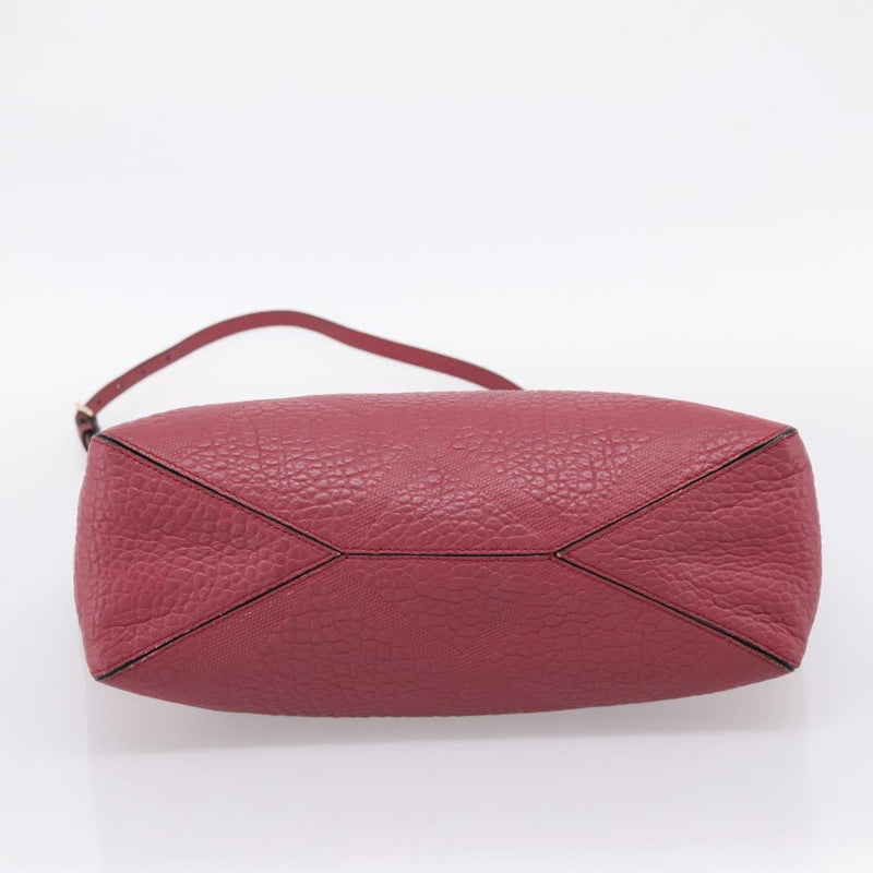 Burberry Clifton Convertible Heritage Grained Leather Red Bag