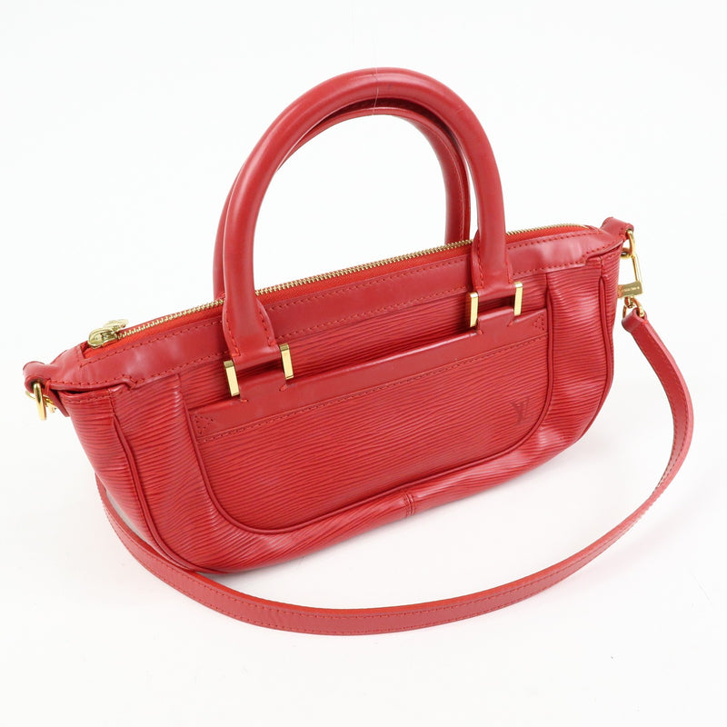 Louis Vuitton Dhanura Epi Leather Red Bag