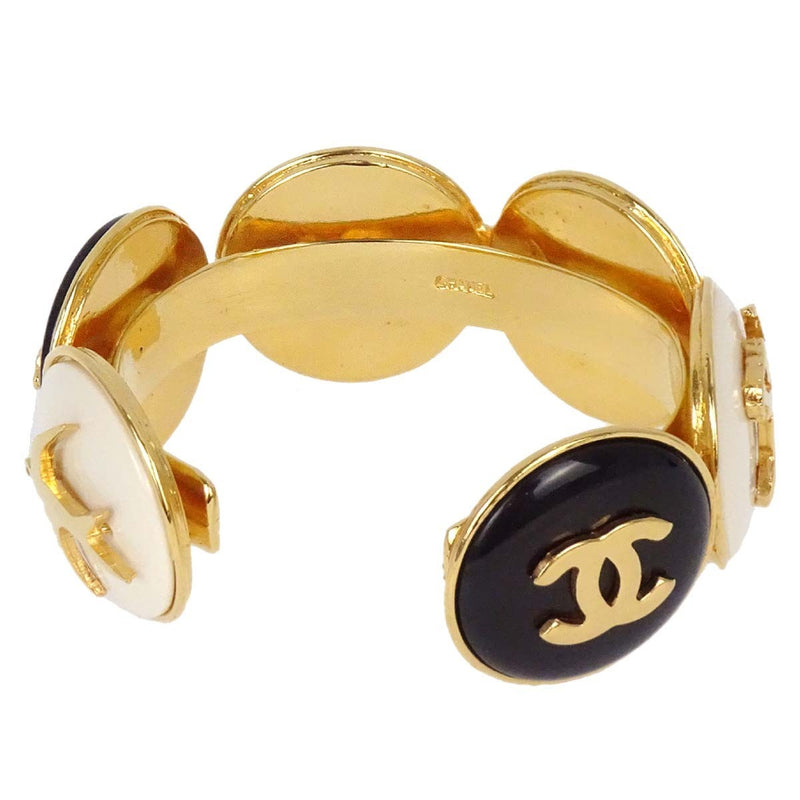 Chanel Vintage Bangle Gold-Plated Gold_plated Bijoux