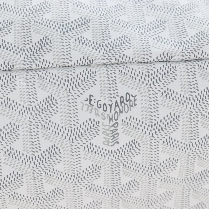 Goyard Boheme Hobo Iridescent Coated Canvas White