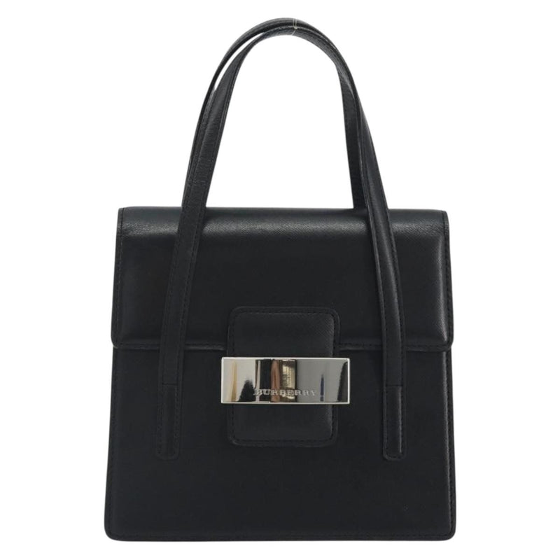 Burberry Vintage Leather Black Bag